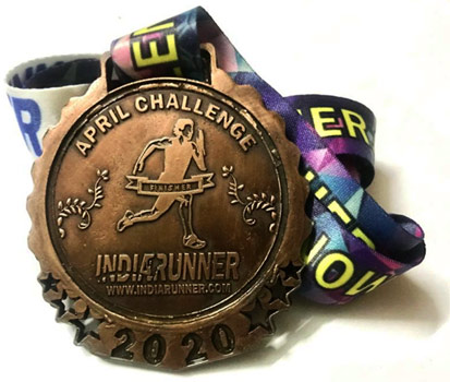 April Challenge Medal