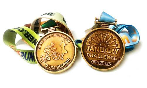 January Challenge Medal